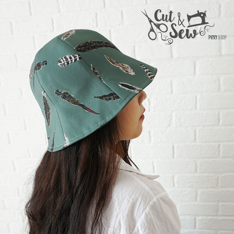 พิมพ์ลายสำหรับเย็บ หมวก Tulip Hat