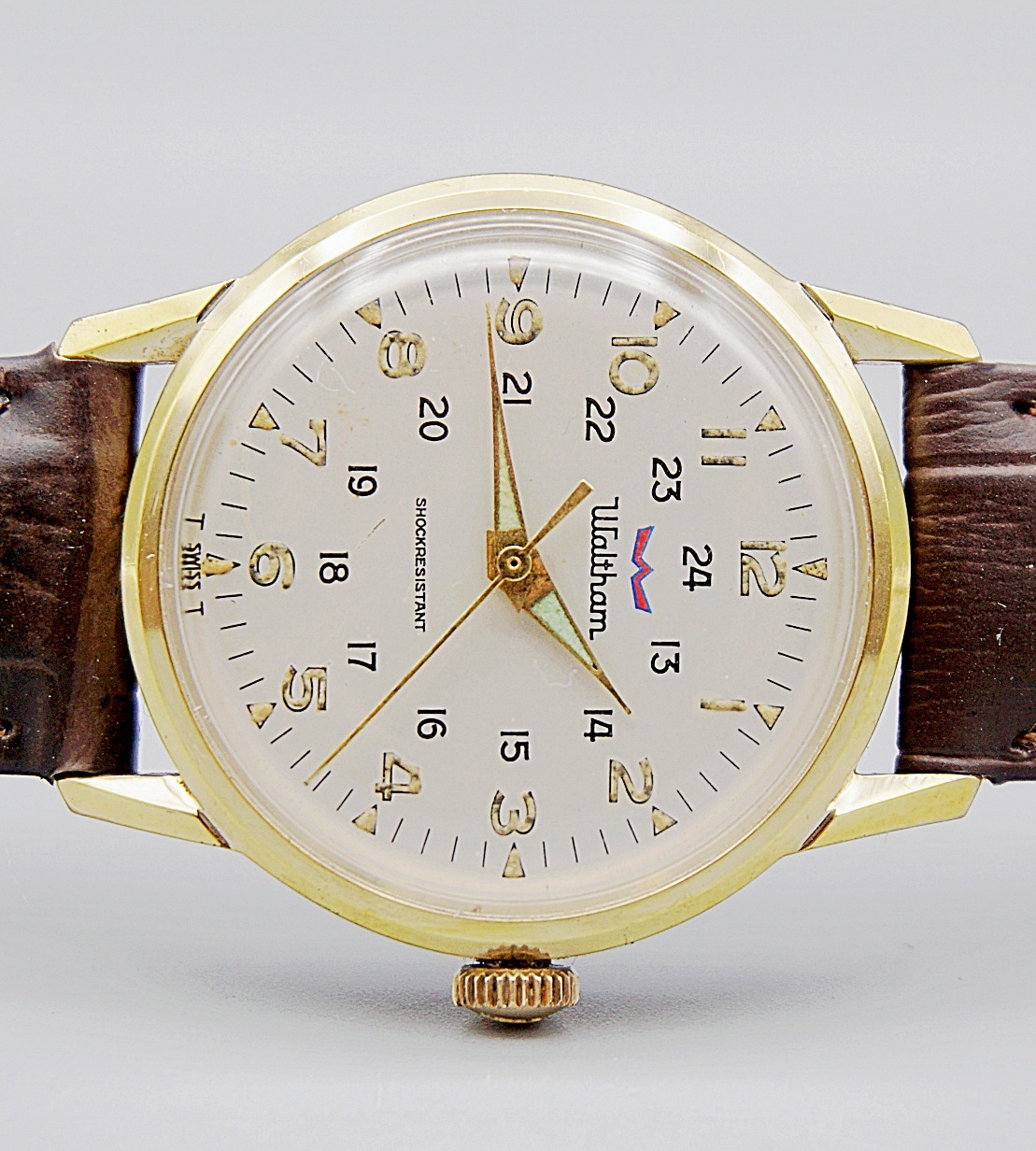 นาฬิกาเก่า WALTHAM ไขลาน