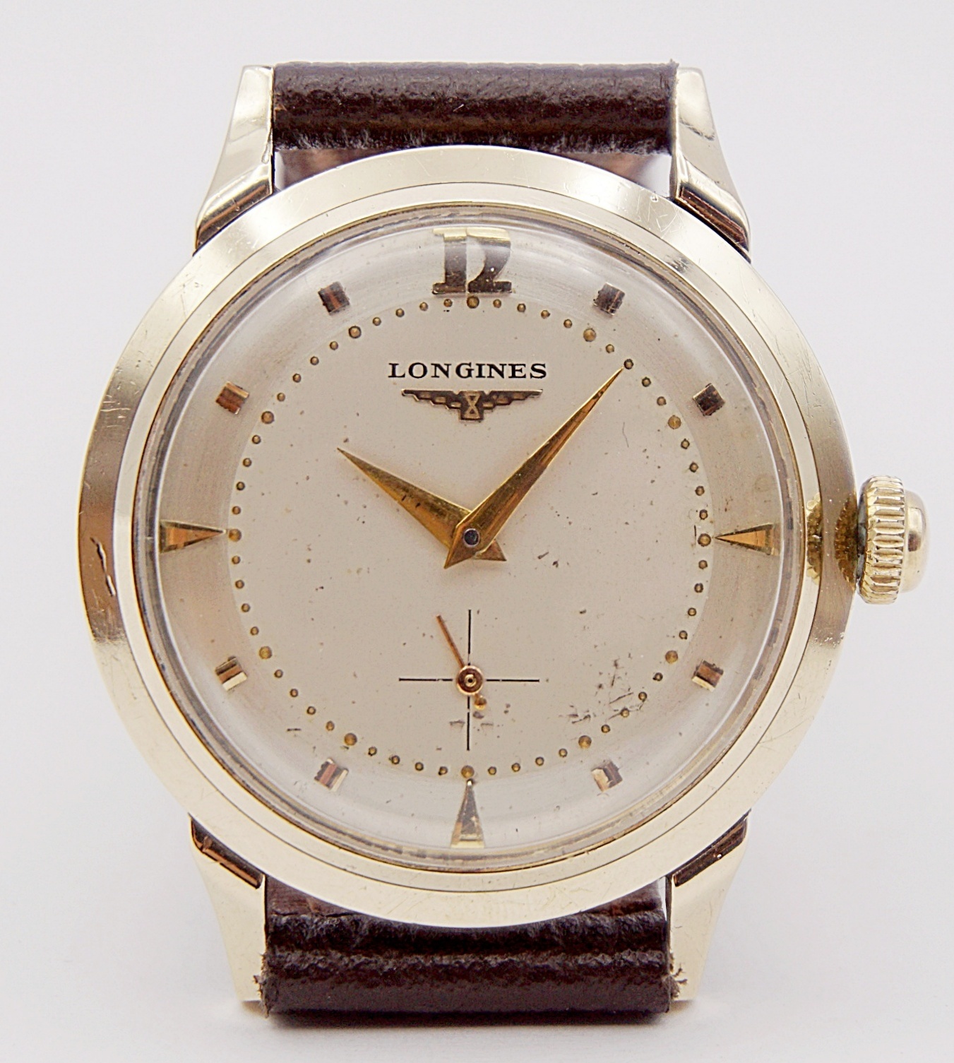 นาฬิกาเก่า LONGINES ไขลานสองเข็มครึ่ง