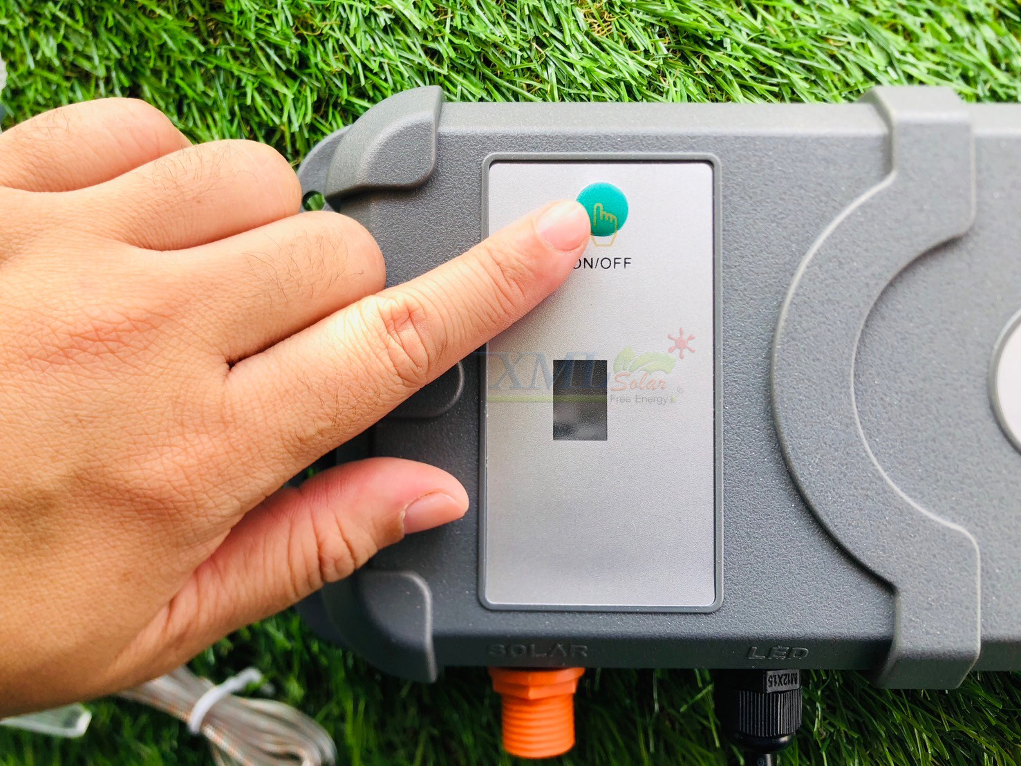 ไฟกระพริบโซล่าเซลล์ รุ่น MD-ICECREAM-10M (เเสง : เเสงหลากสี)