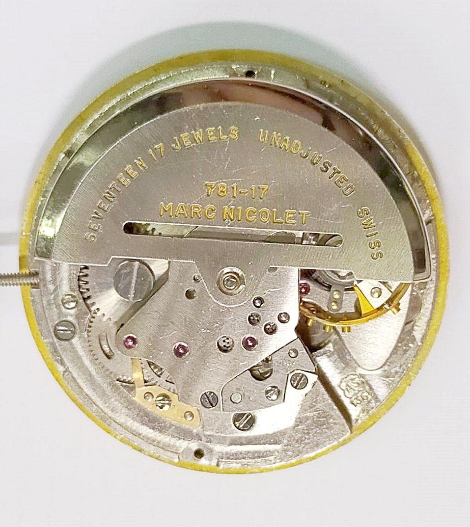 นาฬิกาเก่า MARC NICOLET ออโตเมติก