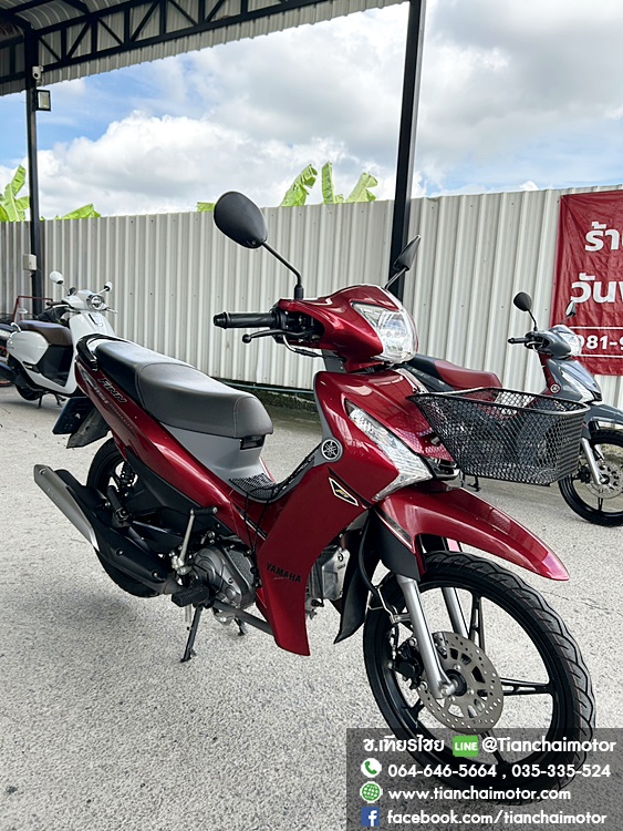 ★ดาวน์3,500★FINN ปี67 สีแดง ล้อแม็กซ์ วิ่งเพียง 3000 กิโล ชุดสีสวย เครื่องเดิมๆ เครื่องแน่น ขับขี่นิ่ม ประหยัด ศูนย์ดี ราคา 40,900