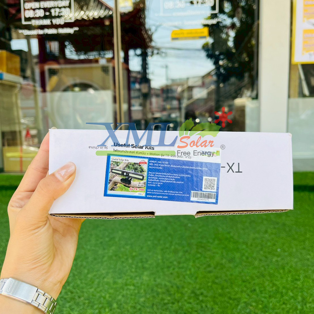 ไฟอเนกประสงค์ ตัวหนีบ + Motion รุ่น TX-200 (แสง : ขาว)