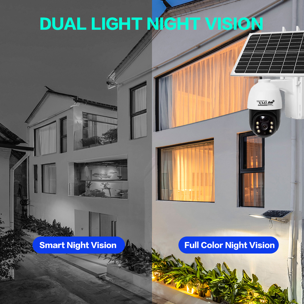 กล้องวงจรปิดโซล่าเซลล์ 4MP EseeCloud (4G) Solar CCTV Camera With 4G รุ่น SCG401P10