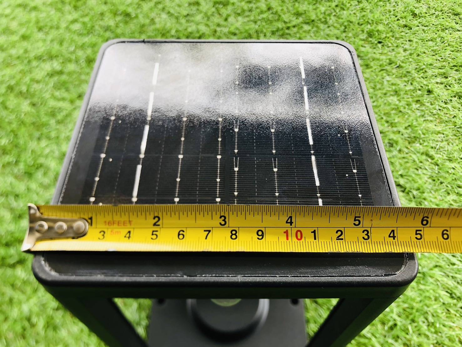 โคมไฟติดผนังโซล่าเซลล์ หลอดไส้ รุ่น TB-283 (แสง : เหลืองวอมไวท์)