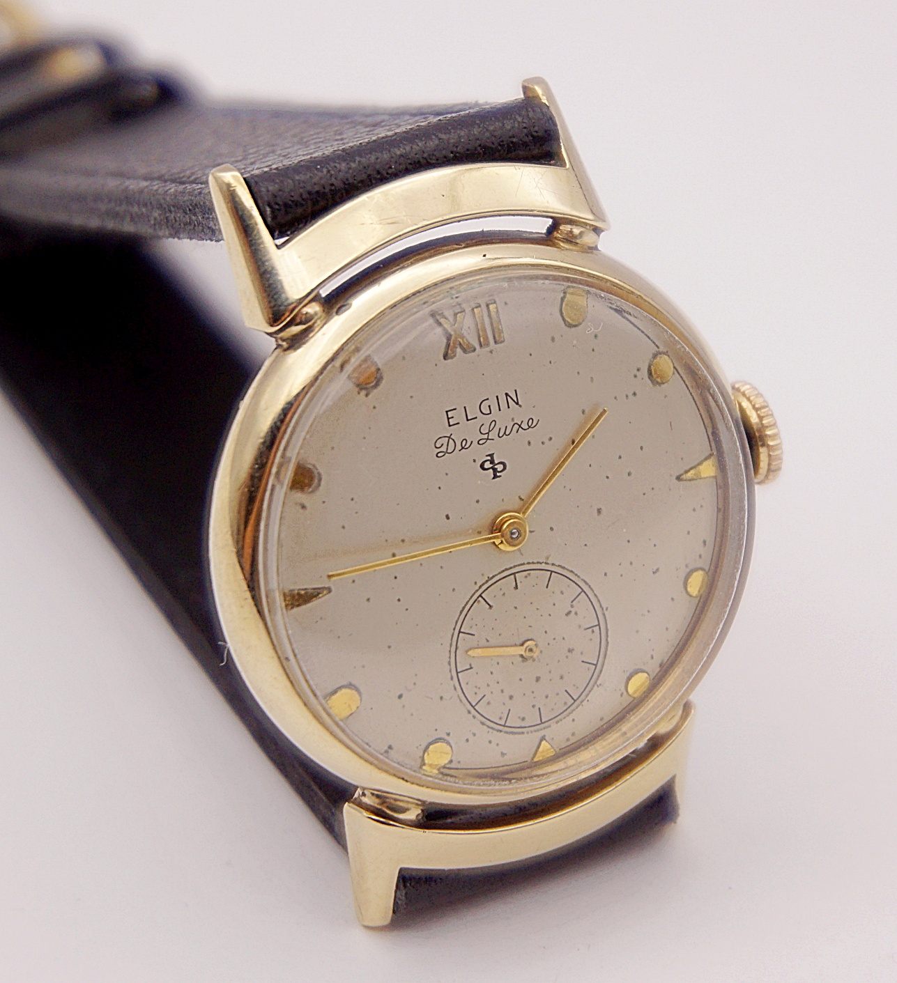 นาฬิกาเก่า ELGIN ไขลานสองเข็มครึ่ง