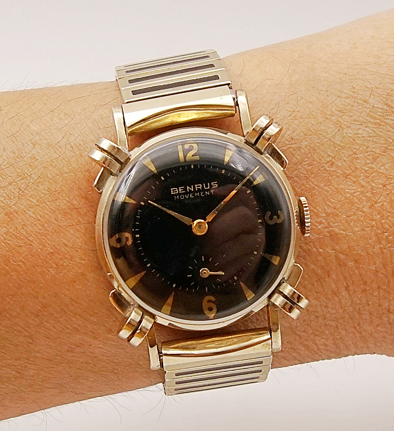 นาฬิกาเก่า BENRUS ไขลาน