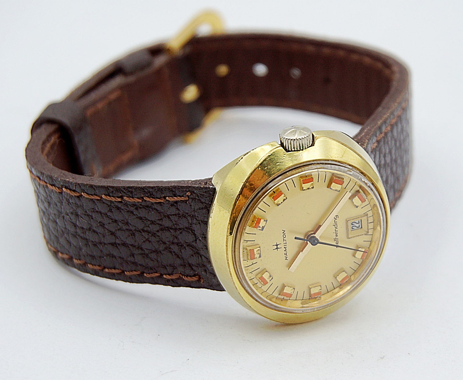 นาฬิกาเก่า HAMILTON ออโตเมติก (ผู้หญิง)