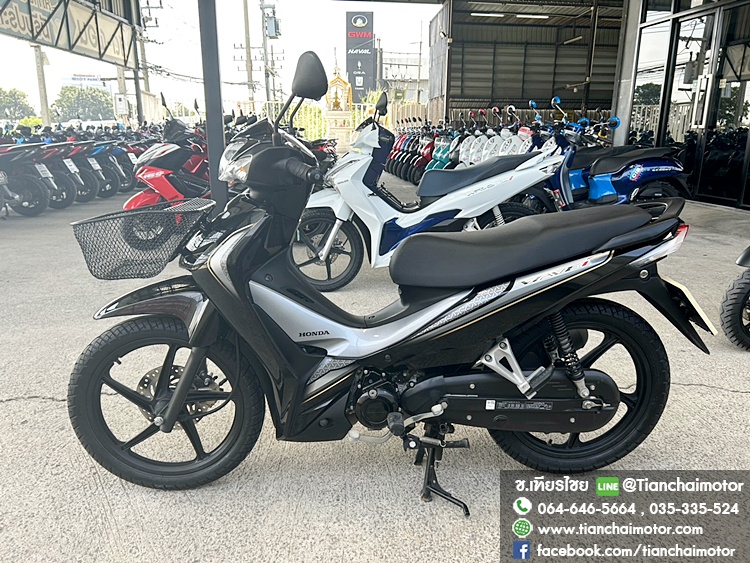 WAVE110I ปี66 ล้อแม็กซ์ สตาร์ทมือ วิ่งเพียง 1600 กิโล สภาพเหมือนใหม่ เครื่องเดิมๆ ศูนย์ดี ชุดสีสวยเป๊ะ รถพร้อมใช้งาน ราคา 41,500