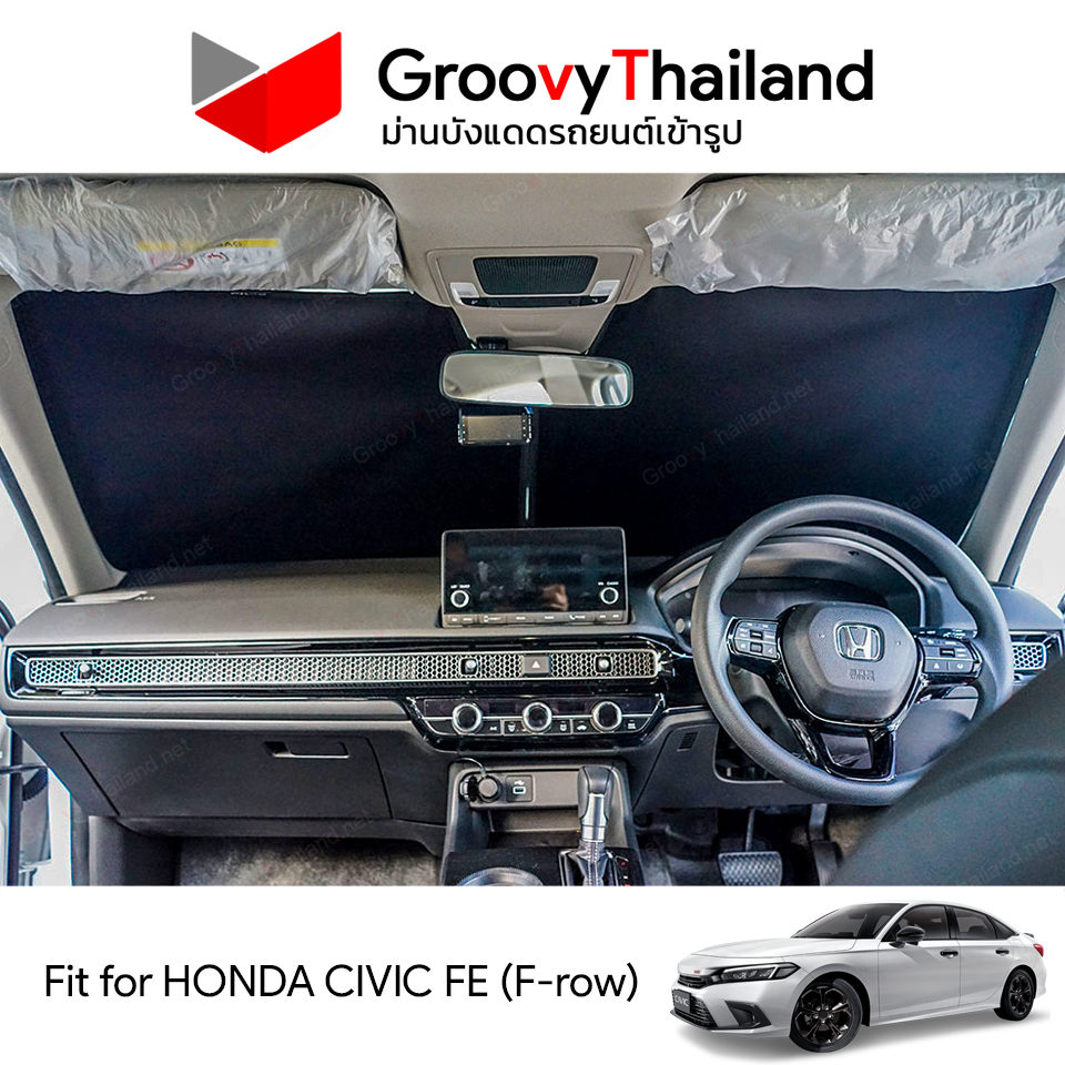 ม่านหน้า HONDA CIVIC Gen11 FE F-row (1 pcs)