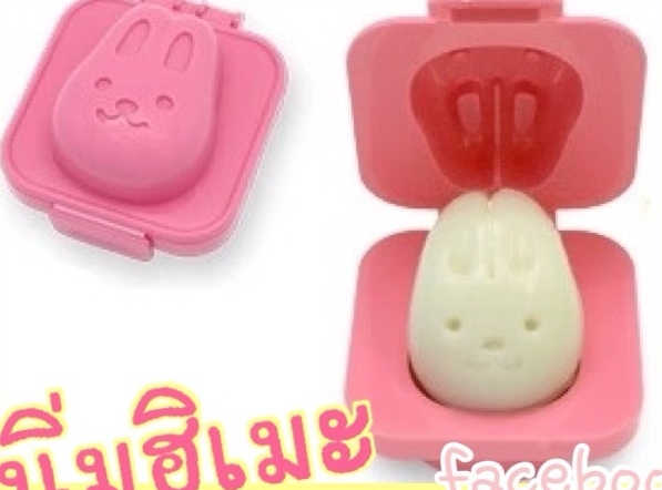 แม่พิมพ์ไข่ต้มแฟนซี ลายกระต่าย