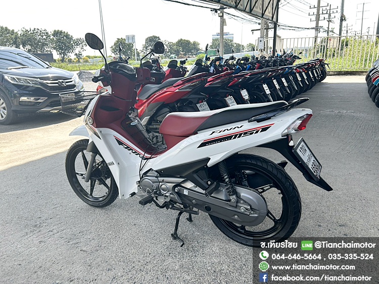 FINN ปี66 วิ่งเพียง 6000 กิโล เครื่องเดิมๆ ใช้งานทนทาน เครื่องแน่น ศูนย์ดี ชุดสีสวย ประหยัด ขับขี่นิ่มๆ ราคา 39,900