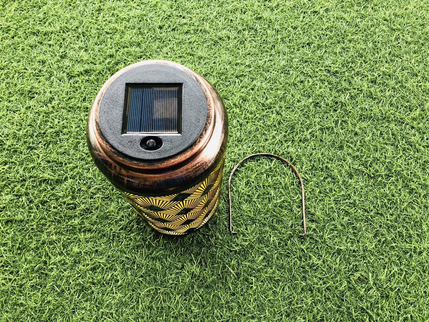 ไฟห้อยโซล่าเซลล์ MD-SOLAR รุ่น S3005 / S3006 / S3007 (แสง:เหลืองวอมไวท์)