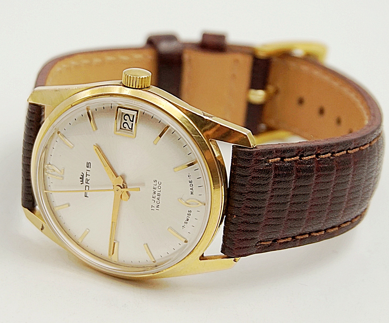 นาฬิกาเก่า FORTIS ไขลาน