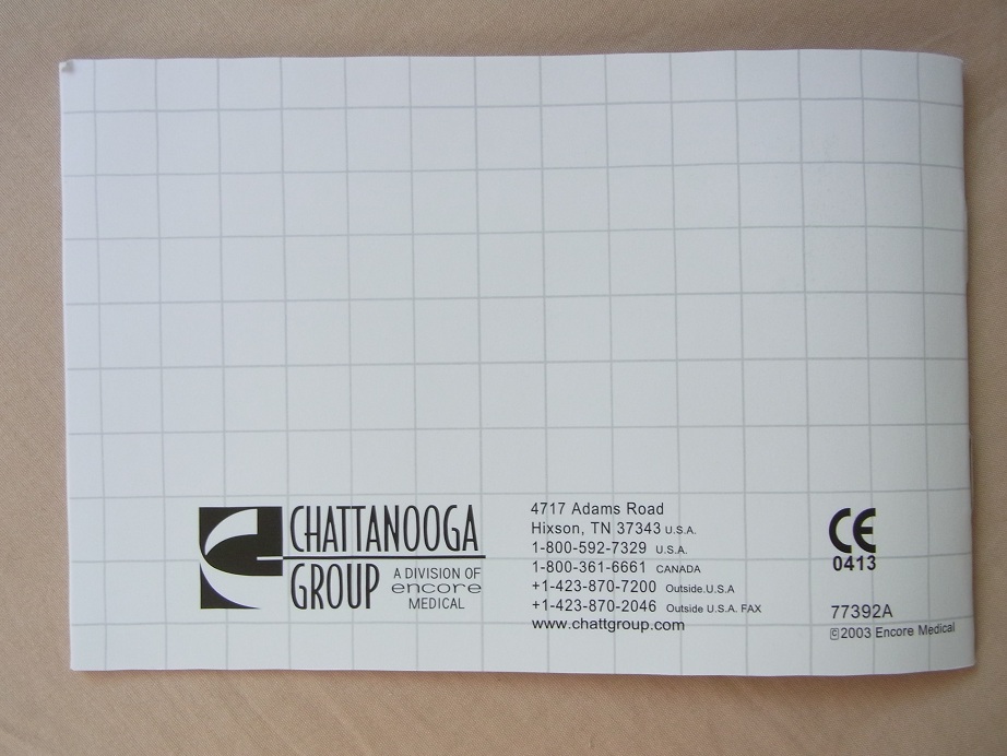 เครื่องกระตุ้นไฟฟ้าลดปวดแบบพกพา Chattanooga Intelect TENS Digital Portable Electrotherapy 77712