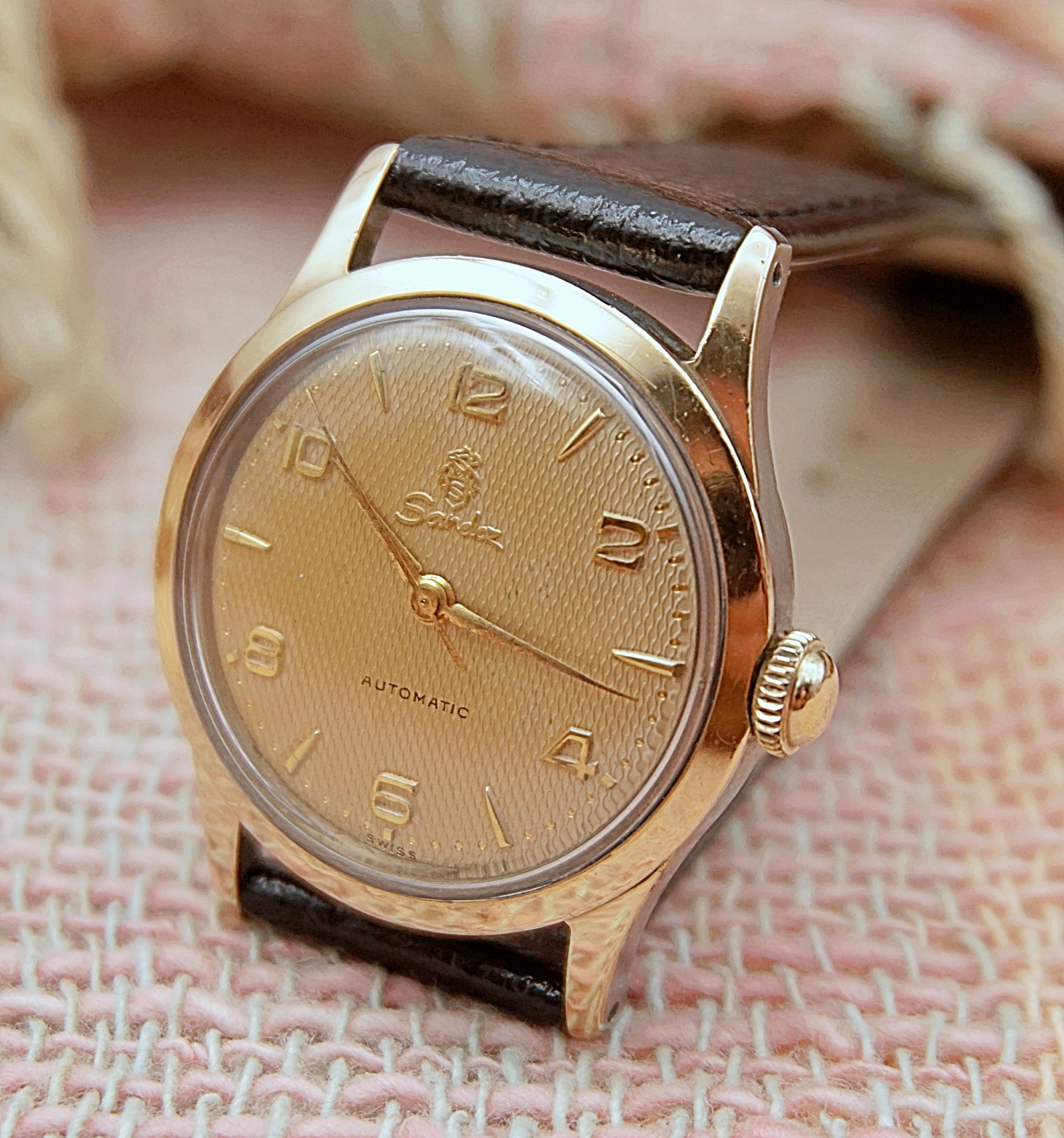 นาฬิกาเก่า SANDOZ ออโตเมติก