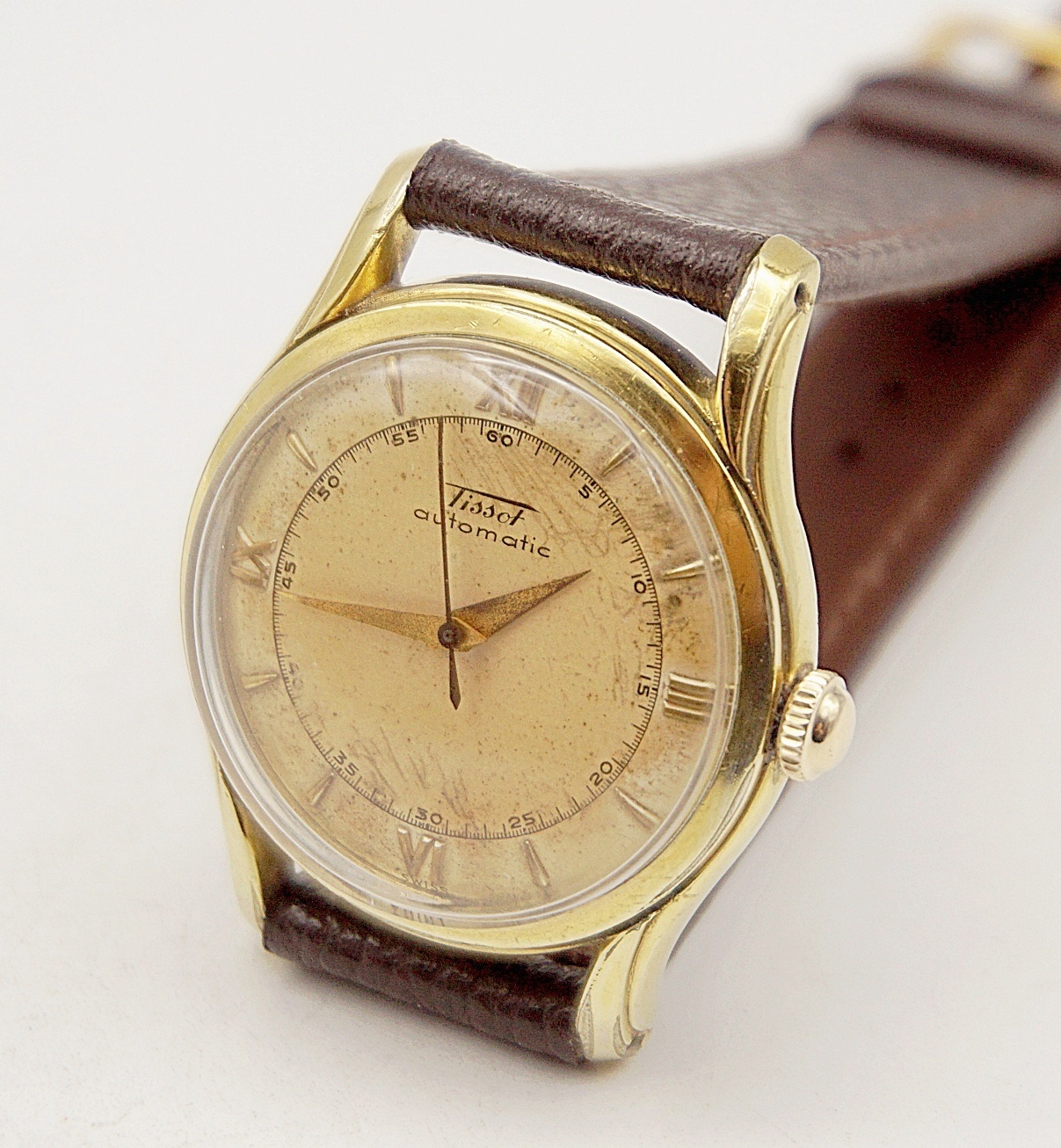 นาฬิกาเก่า TISSOT ออโตเมติกครึ่งรอบ