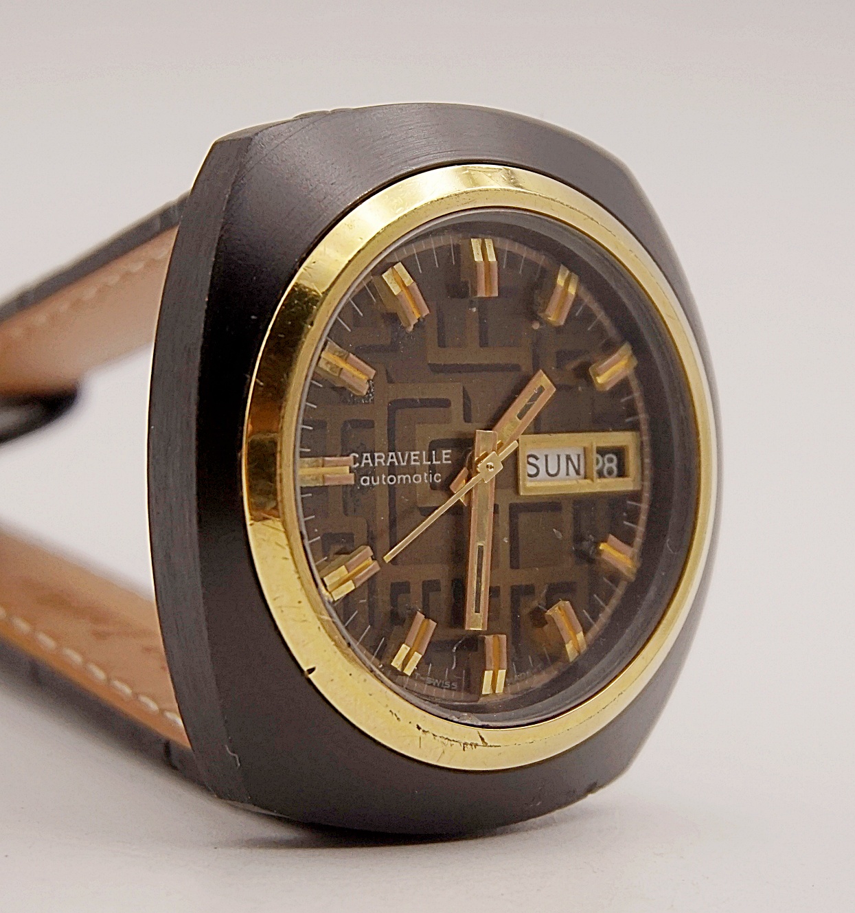 นาฬิกาเก่า CARAVELLE ออโตเมติก