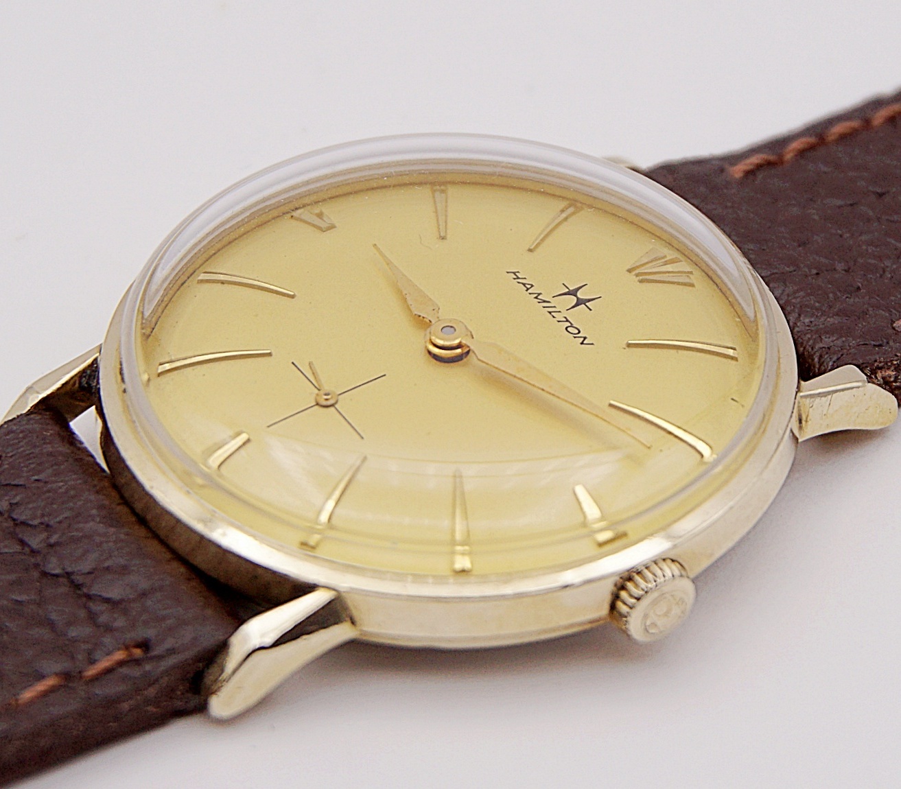 นาฬิกาเก่า HAMILTON ไขลาน