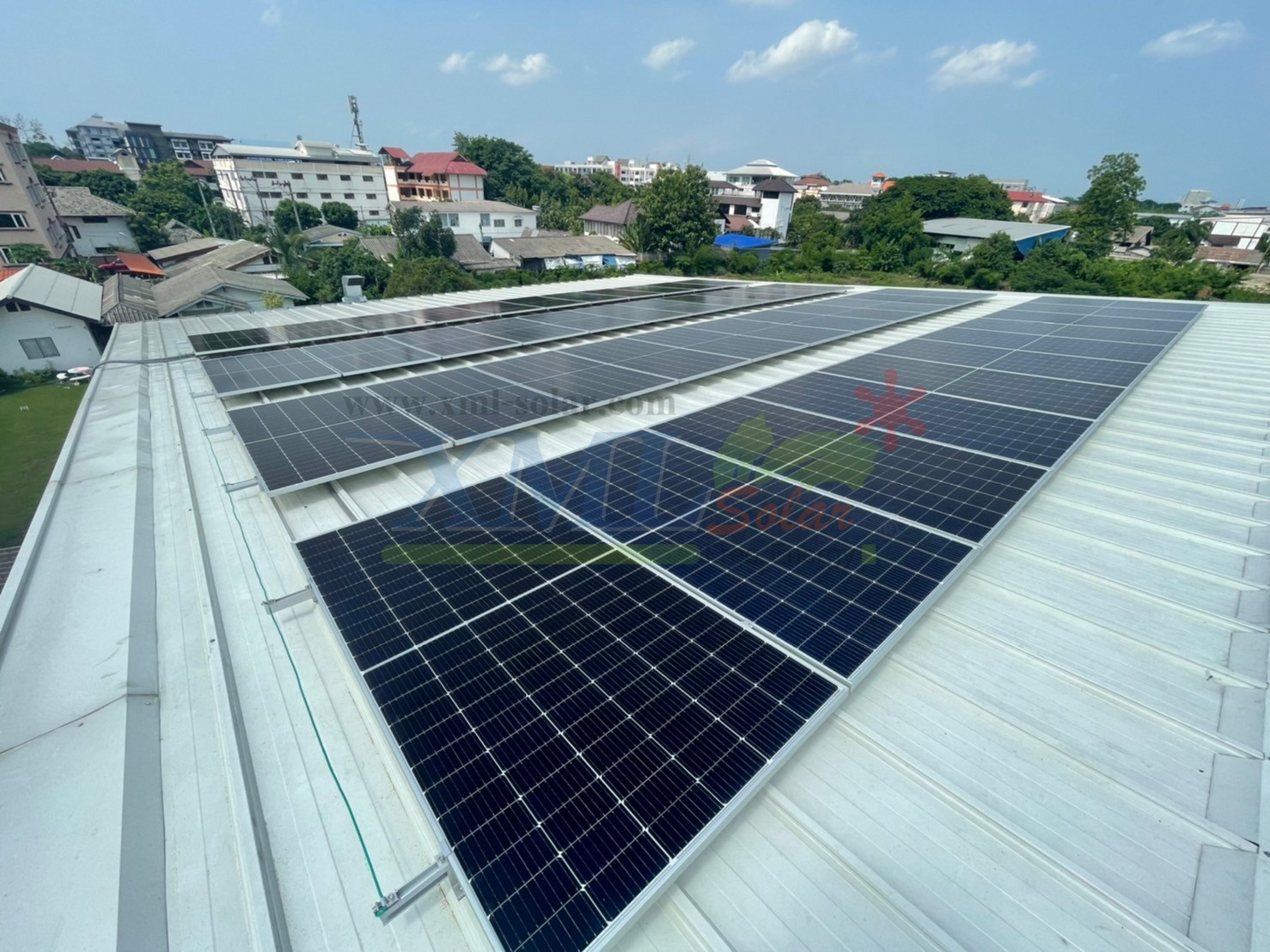 ระบบโซล่าเซลล์ติดหลังคา (Solar Rooftop) ขนาด 5 KW (ON-GRID) Three Phase พร้อมติดตั้ง