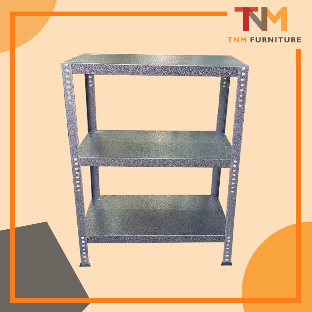 ชั้นเหล็กฉากเอนกประสงค์ 3ชั้น