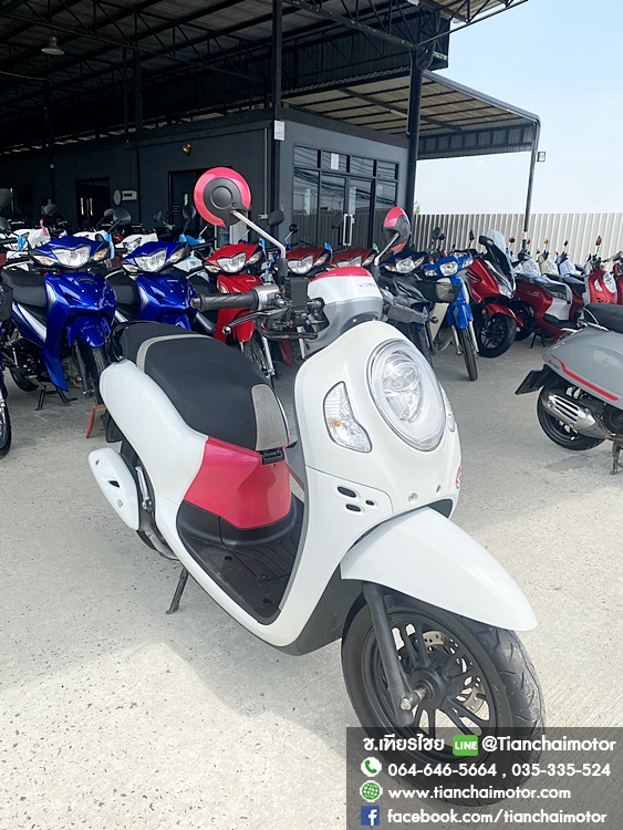 ★ดาวน์ 3,500★SCOOPY-I CLUB 12 ปี66 สีขาวชมพูสวยๆ สภาพนางฟ้า กุญแจรีโมท เครื่องดี ขับขี่ง่ายๆ พร้อมใช้งาน ราคา 45,900