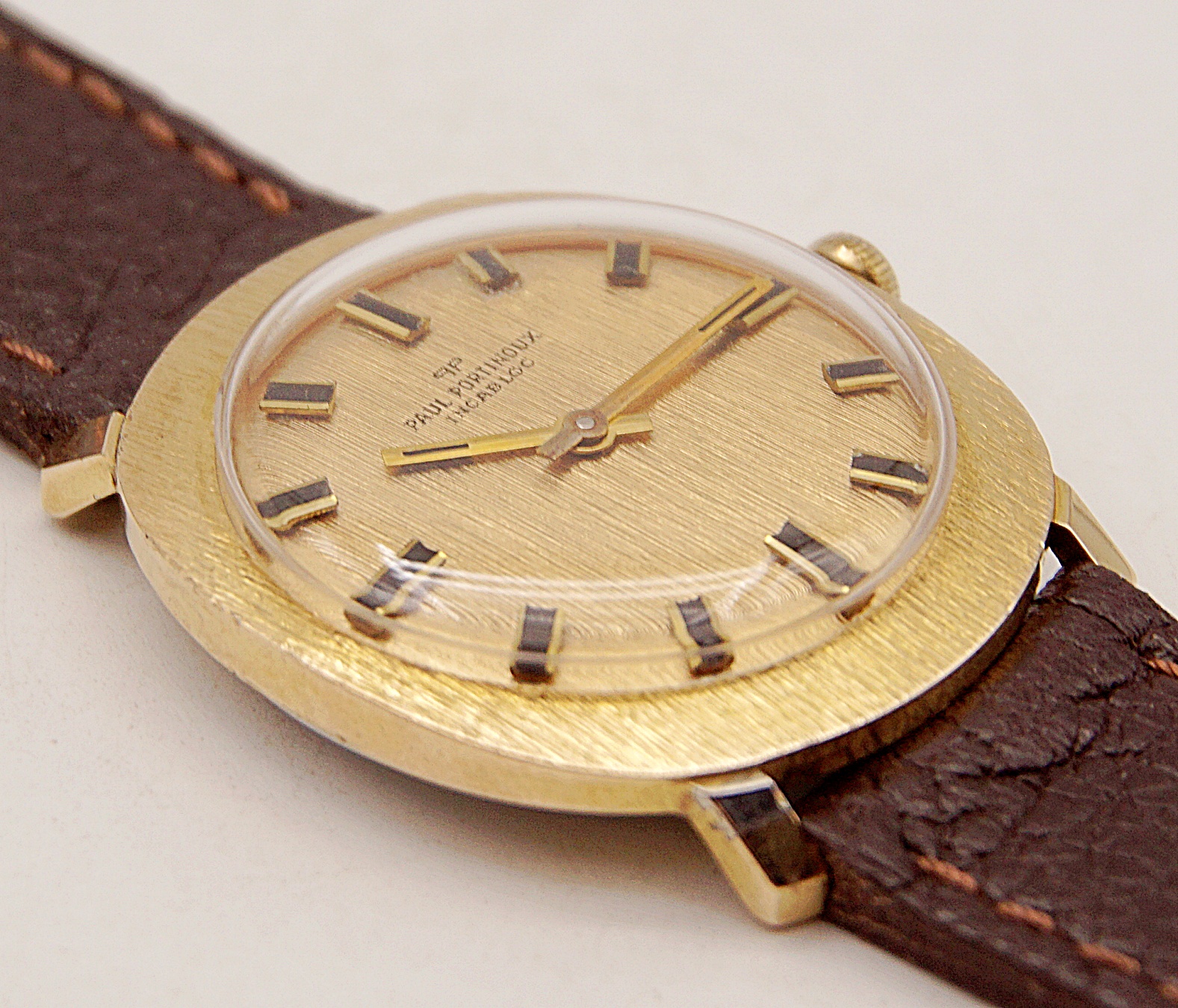 นาฬิกาเก่า PAUL PORTINOUX ไขลาน