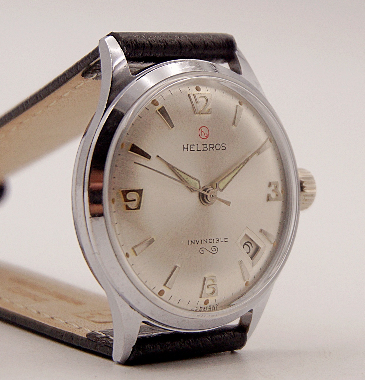นาฬิกาเก่า HELBROS ไขลาน