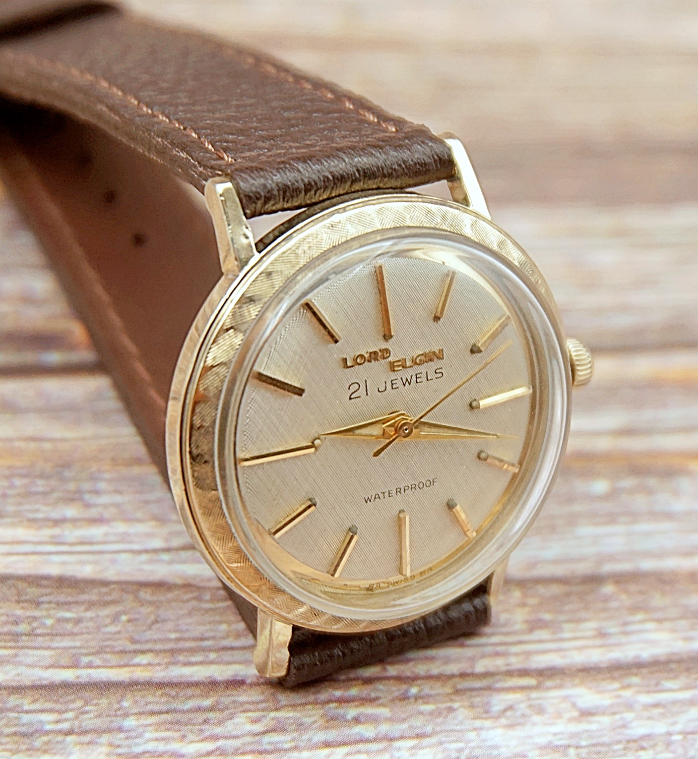 นาฬิกาเก่า LORD ELGIN ไขลาน