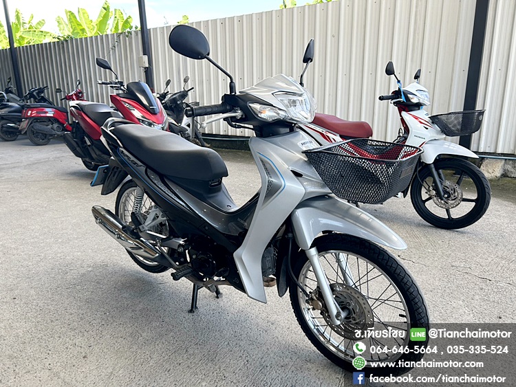 ★ฟรีดาวน์★WAVE110I ปี66 สีเทา สตาร์ทมือ ชุดสีสวยรอบคัน เครื่องแน่น เดิมๆ ประหยัด ทนทาน เครื่องดี ศูนย์ดี ราคา 36,500