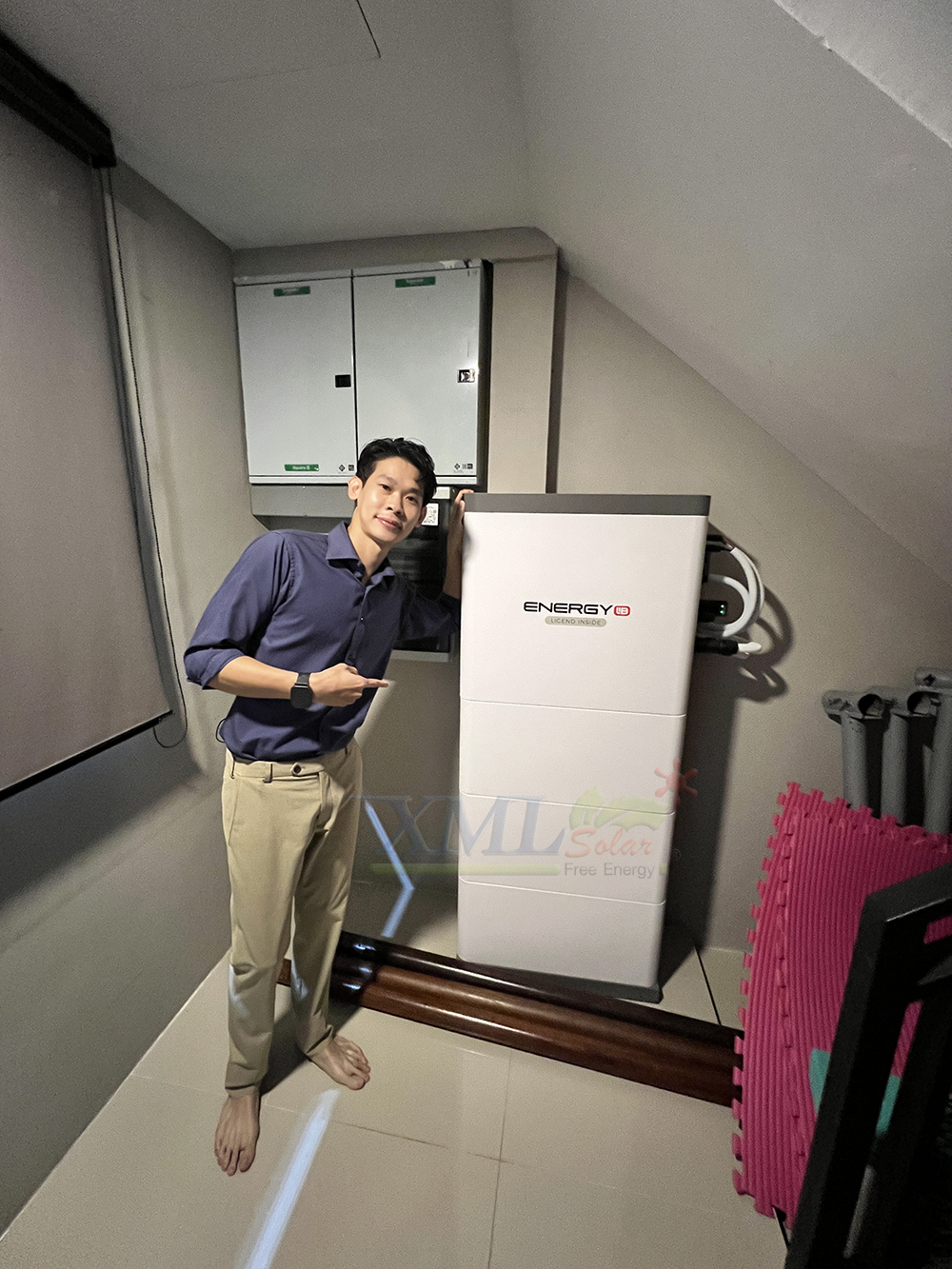 ระบบโซล่าเซลล์ติดหลังคา Energy LiB Solar Rooftop P1 All-In-One ขนาด 8 kW (ON/OFF-GRID / Hybrid) 1 Phase Battery 10kW พร้อมติดตั้ง