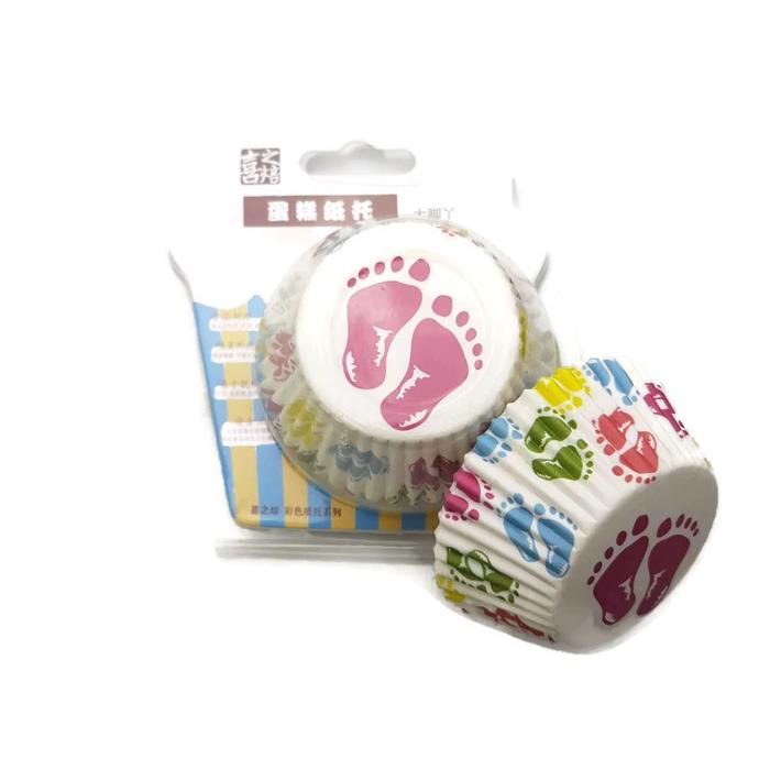กระทงจีบคัพเค้ก ลวดลาย 5*3*7cm.