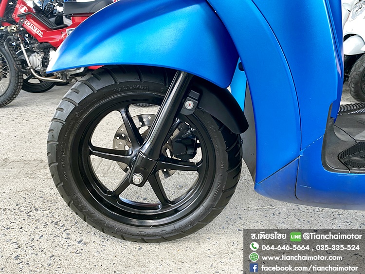 ★ดาวน์3,500★GRAND FILANO ปี 66 สีน้ำเงิน เครื่องเดิมแน่น ขับขี่นิ่มๆ ยูบ็อกใหญ่ ชุดสีสวยเป๊ะ เครื่องดี ศูนย์ดี ราคา 49,900