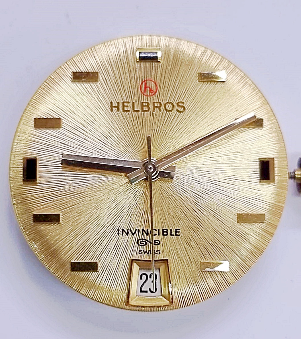 นาฬิกาเก่า HELBROS ไขลาน