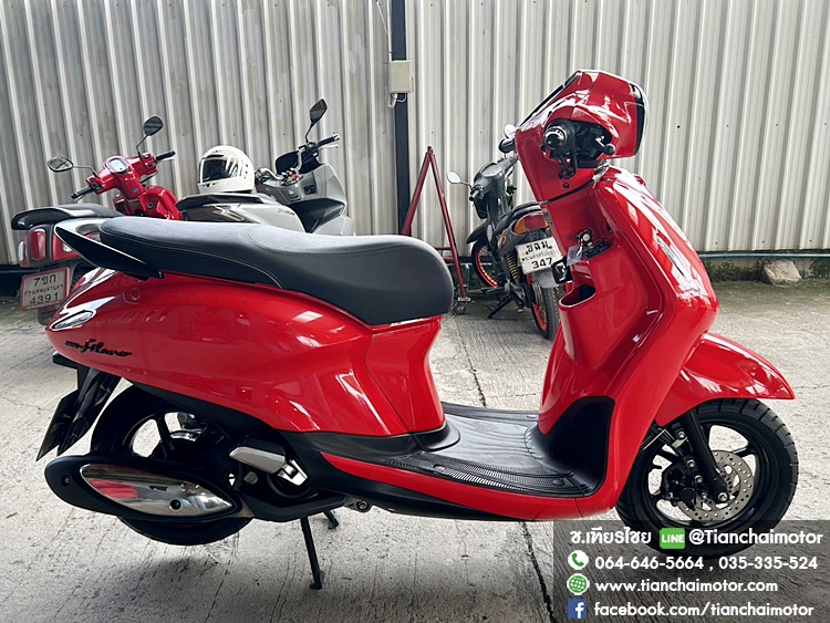 ★ฟรีดาวน์★GRAND FILANO ปี67 วิ่งเพียง 6000 กิโล สภาพเหมือรถใหม่ เครื่องเดิมแน่น เครื่องดี ศูนย์ดี ราคา 57,500