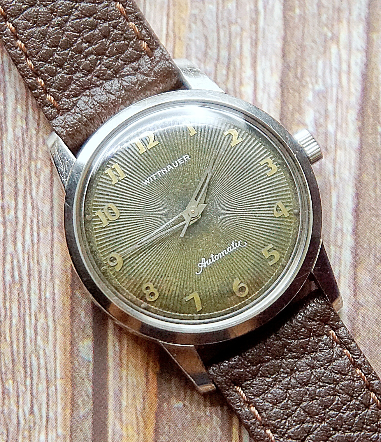 นาฬิกาเก่า WITTNAUER BY LONGINES ออโตเมติก