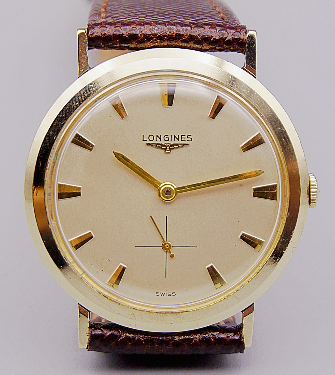 นาฬิกาเก่า LONGINES ไขลานสองเข็มครึ่ง