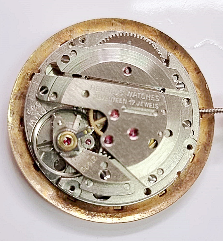 นาฬิกาเก่า HELBROS ไขลาน