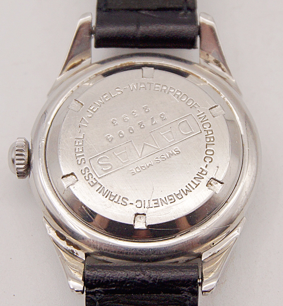 นาฬิกาเก่า DAMAS ไขลาน