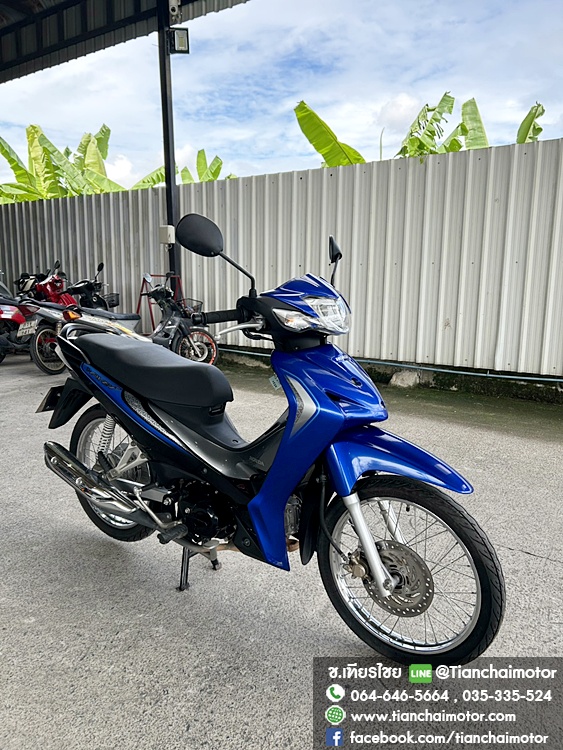 WAVE110I ปี66 สีน้ำเงิน ชุดสีสวยรอบคัน เครื่องเดิมๆ ศูนย์ดี เครื่องแน่น ขับขี่นิ่มๆ ประหยัด ใช้งานทนทาน ราคา 38,900