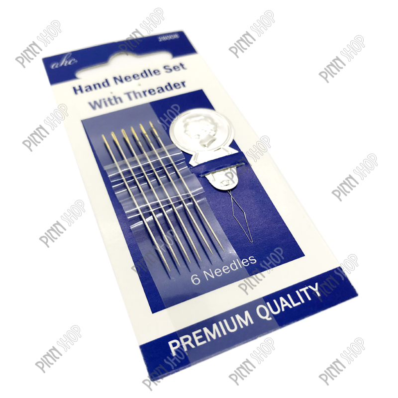 เข็มเย็บมือพร้อมที่สนเข็ม