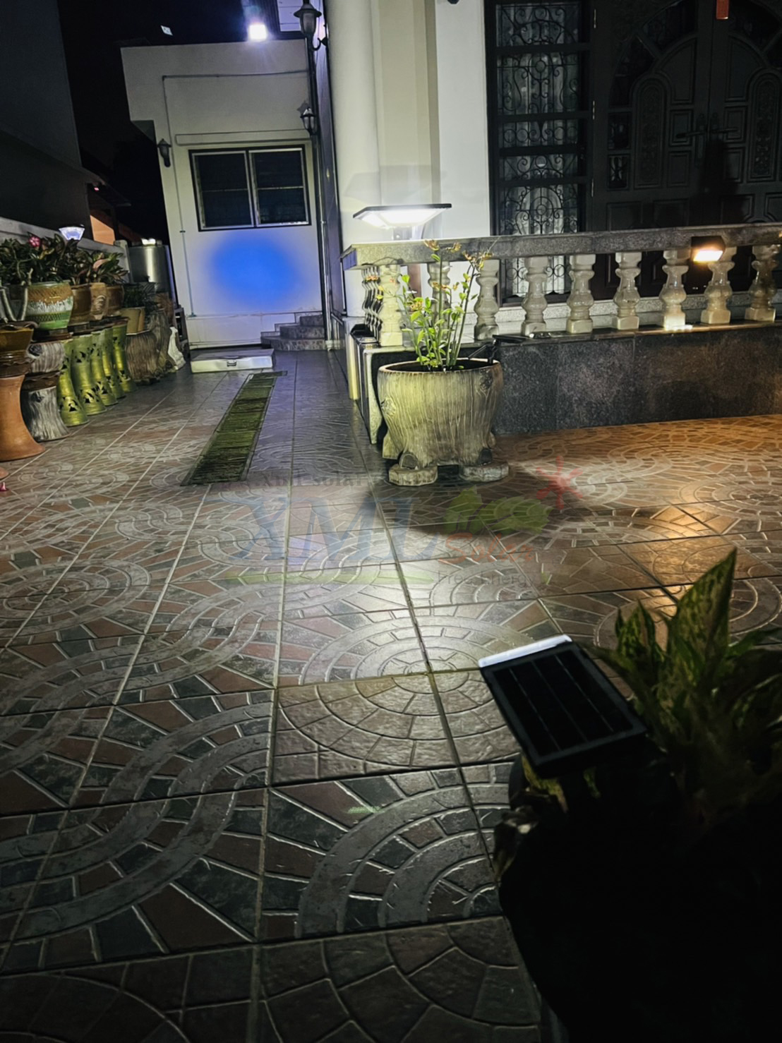 สปอร์ตไลท์ปักสนามโซล่าเซลล์ รุ่น SSL-001