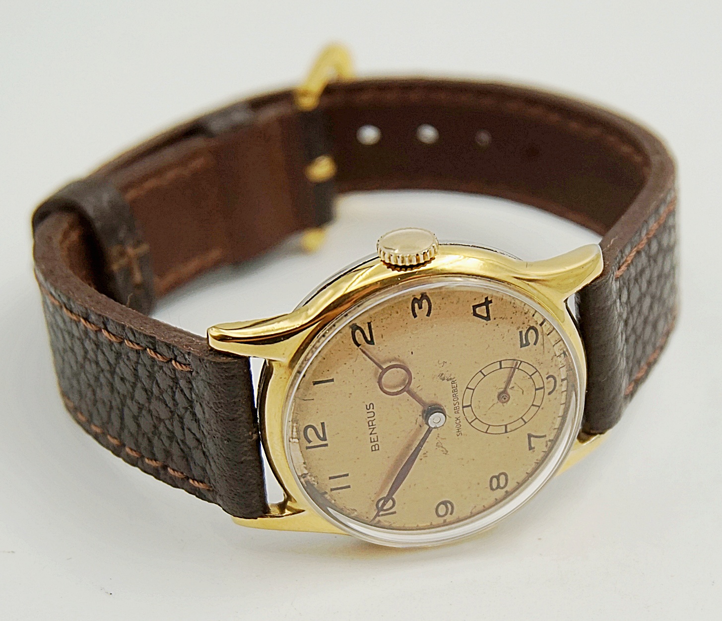 นาฬิกาเก่า BENRUS ไขลานสองเข็มครึ่ง