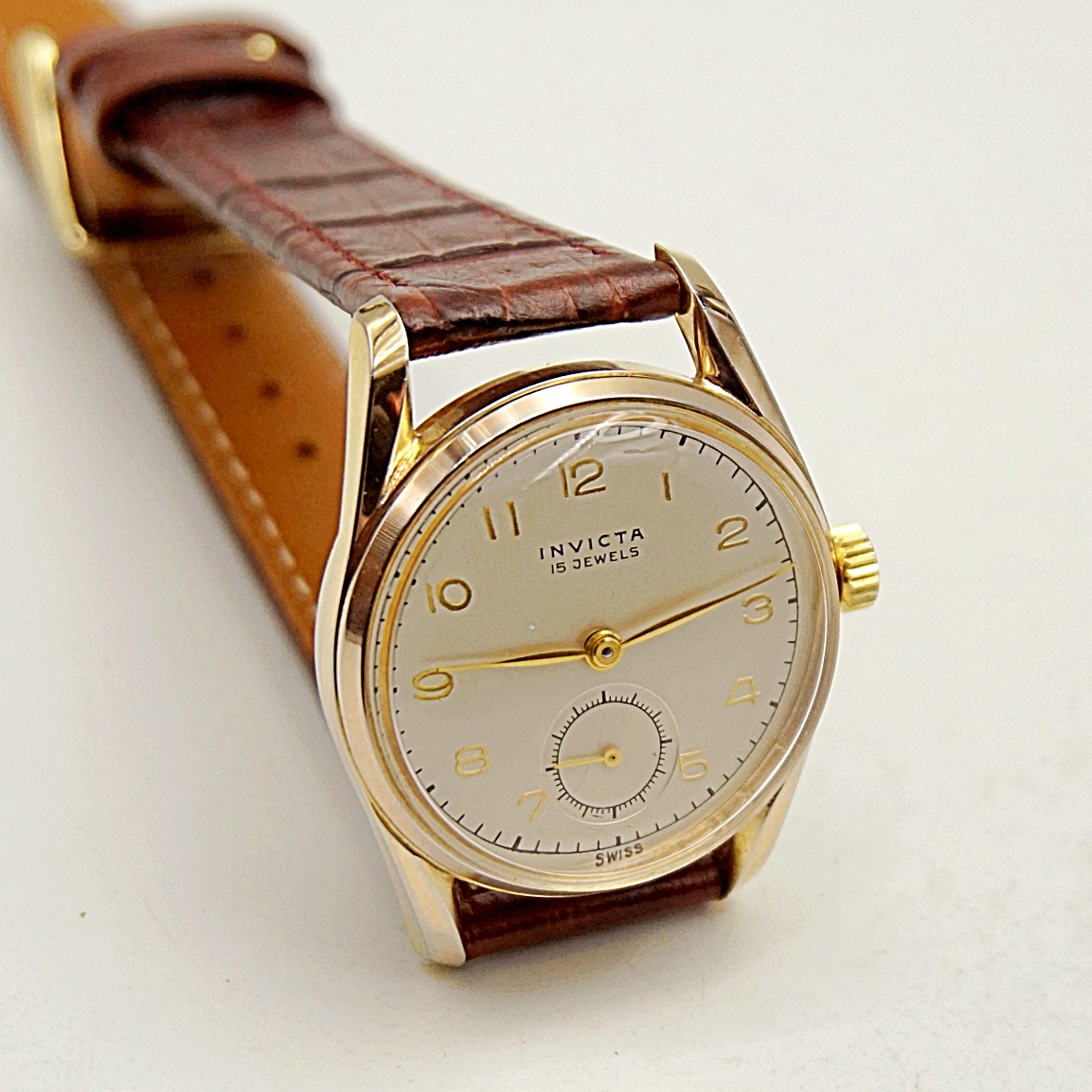 นาฬิกาเก่า INVICTA ไขลานสองเข็มครึ่ง