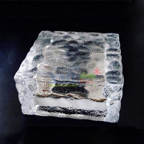 ก้อนน้ำเเข็งโซล่าเซลล์ 4 LED (เเสง : ขาว)