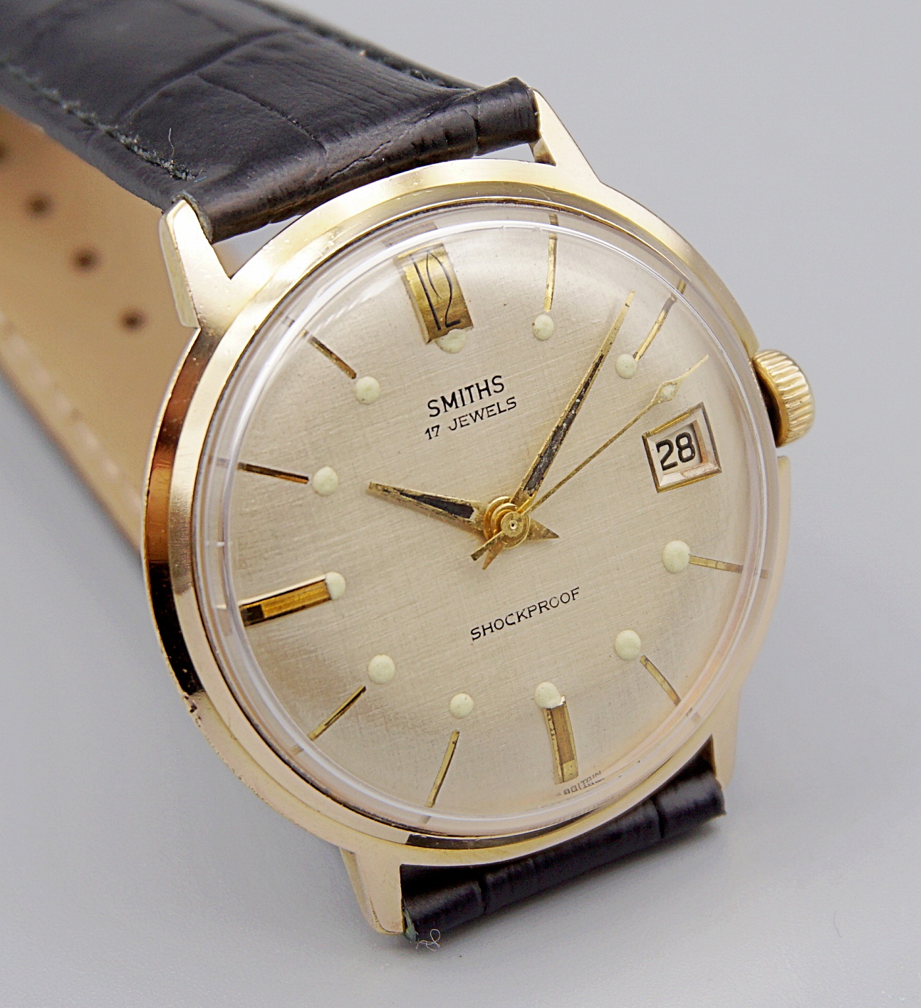 นาฬิกาเก่า SMITHS ไขลาน