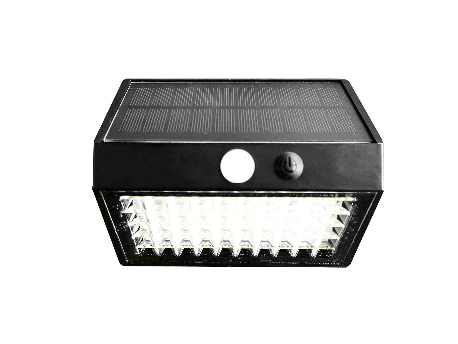 ไฟติดผนังโซล่าเซลล์ รุ่น TB-2768 (เปิดได้ 2 แสง)