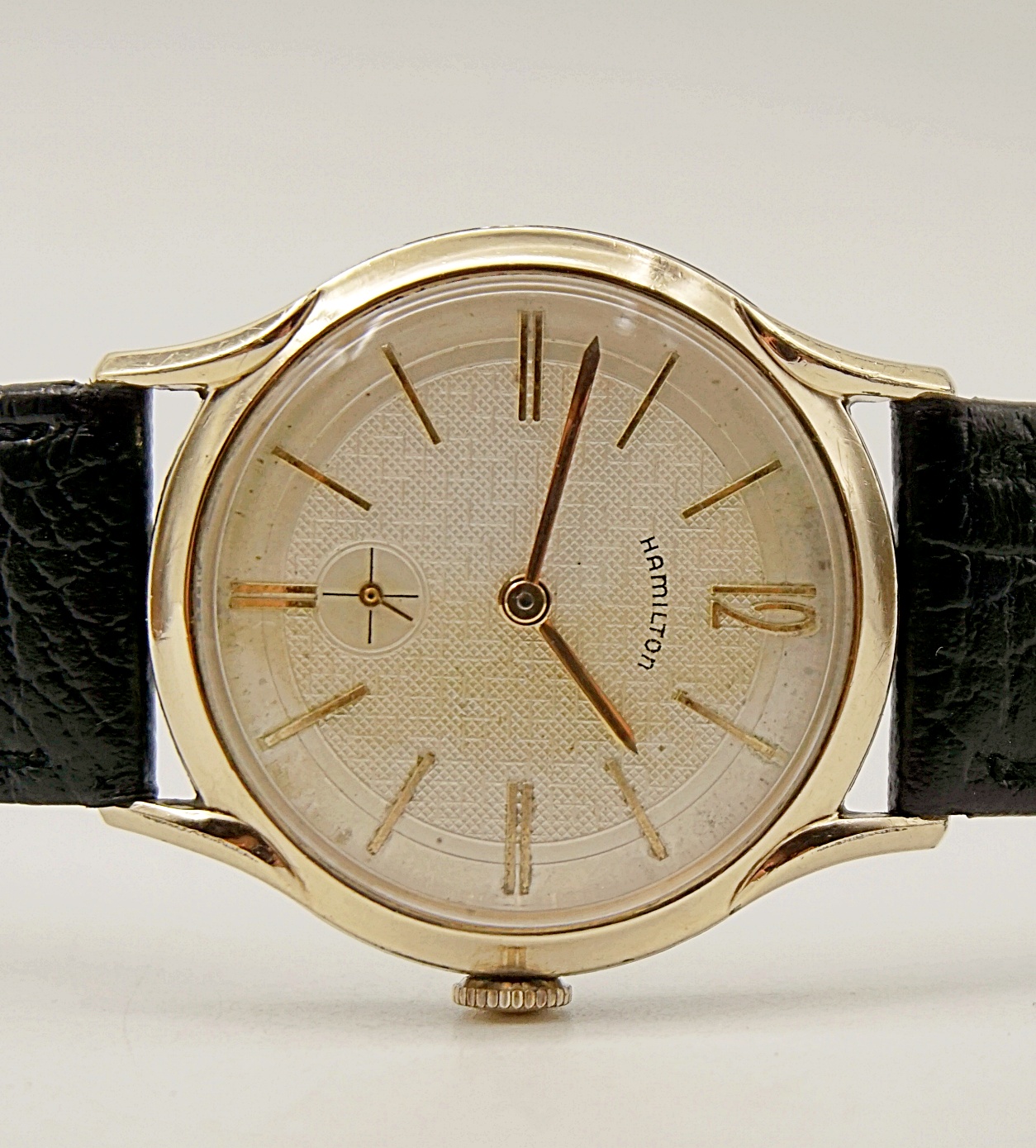 นาฬิกาเก่า HAMILTON ไขลานสองเข็มครึ่ง