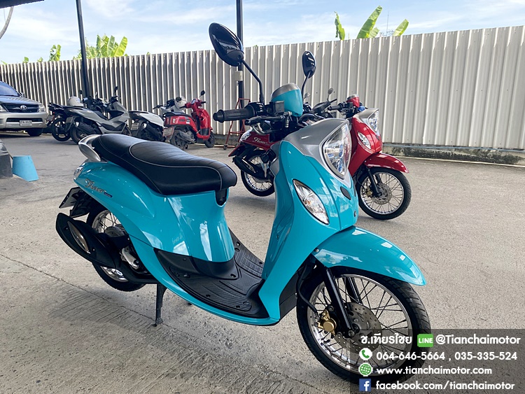 ★ดาวน์7,500★FINO ปี65 สีเขียวมิ้น ชุดสีสวยเป๊ะ วิ่งเพียง 4000 กิโล เหมือนรถใหม่มาก เครื่องเดิมแน่น ประหยัดน้ำมัน ราคา 41,900