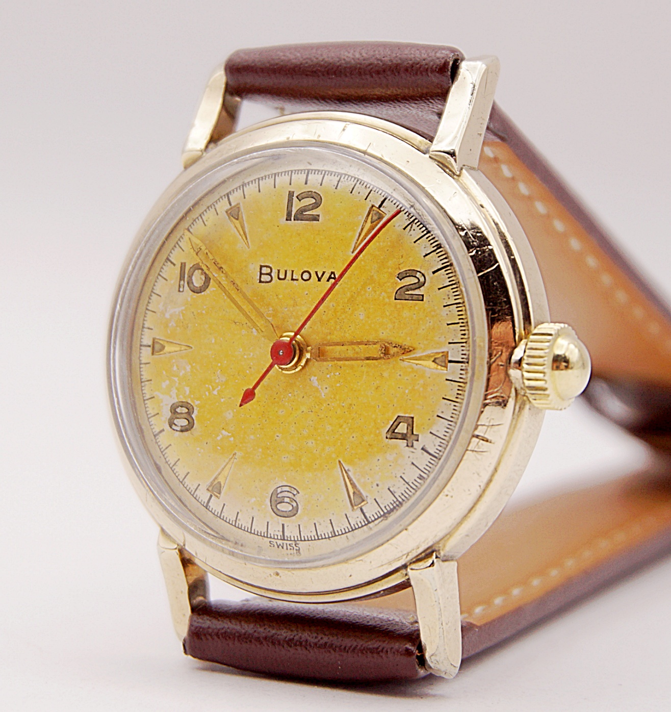 นาฬิกาเก่า BULOVA ไขลาน